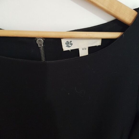 The Bay Classic Black Dress Size Small 3/4 Sleeve * Excellent Like New - Picture 10 of 15